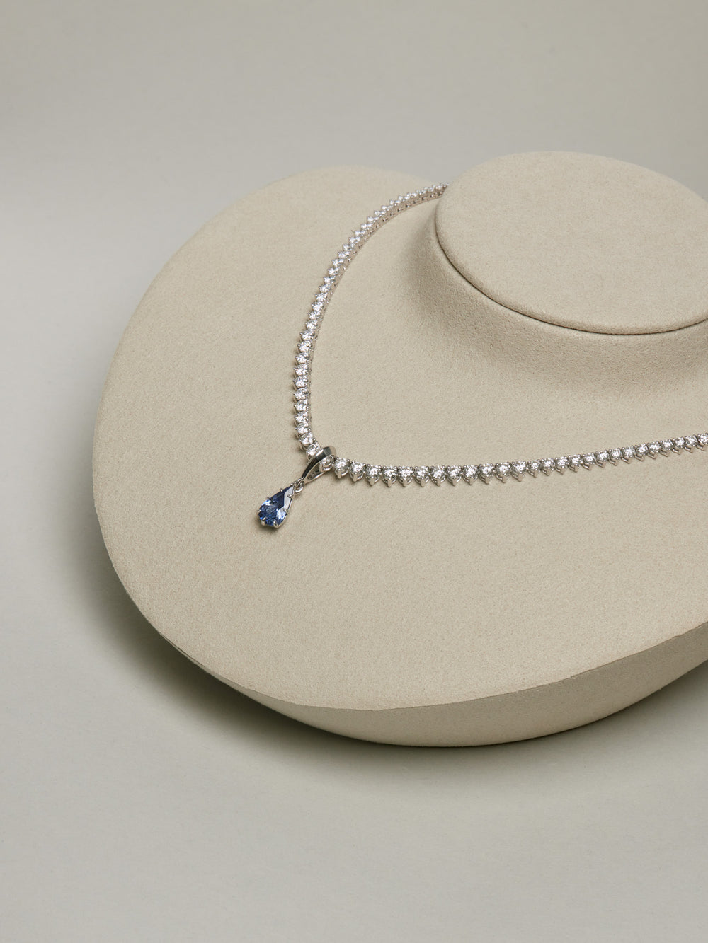 Graduating Tennis Necklace - View 