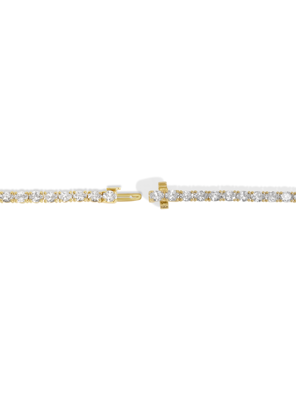 Oval Tennis Bracelet - View 