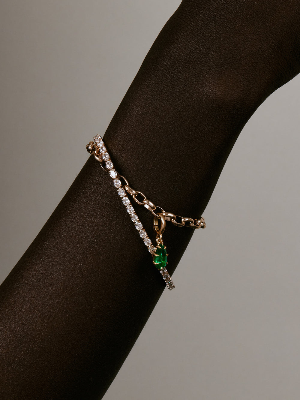Oval Tennis Bracelet - View 