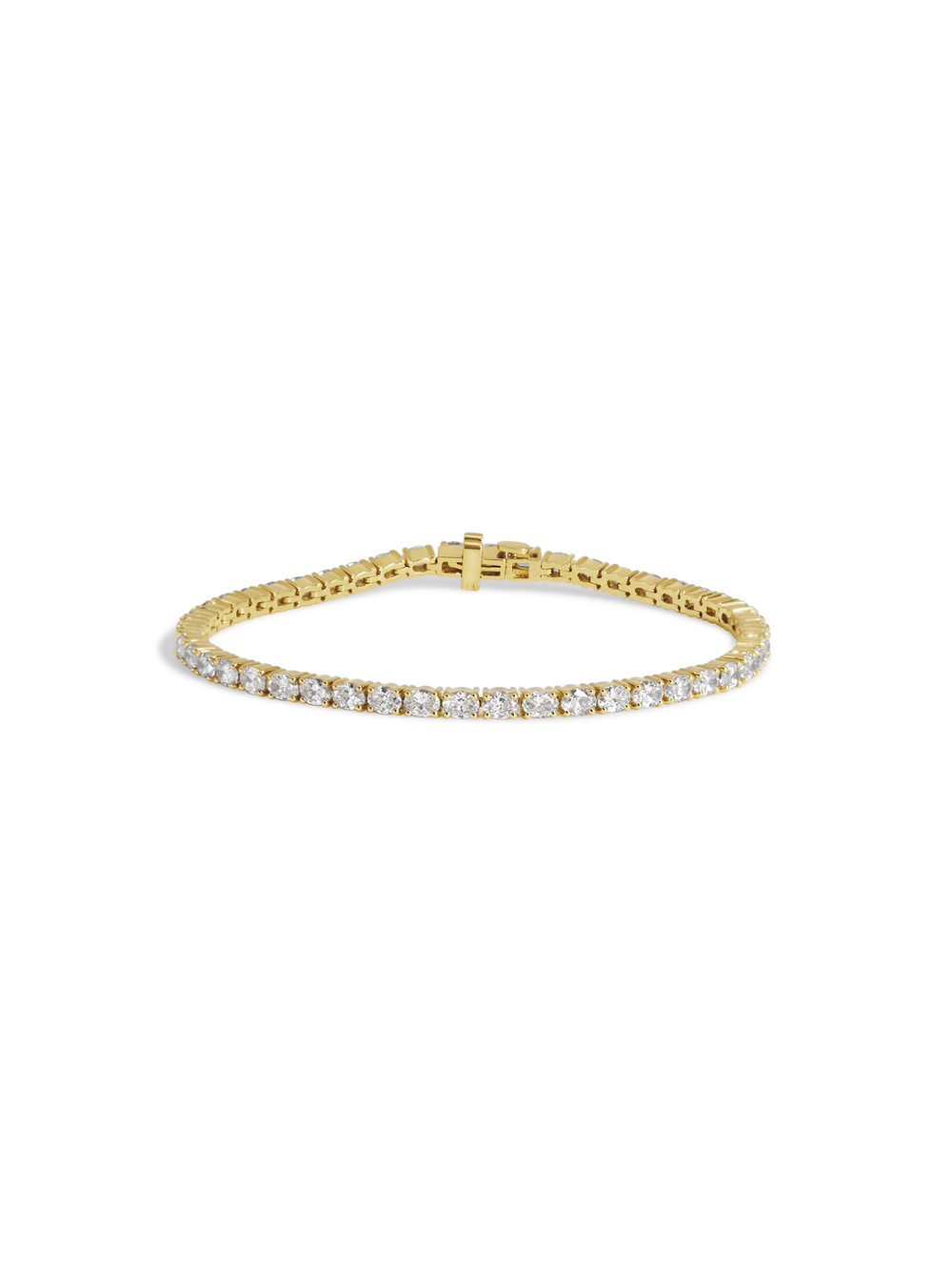 Oval Tennis Bracelet - View 