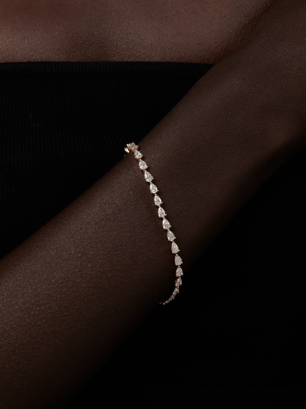 Pear East-West Bracelet - View 