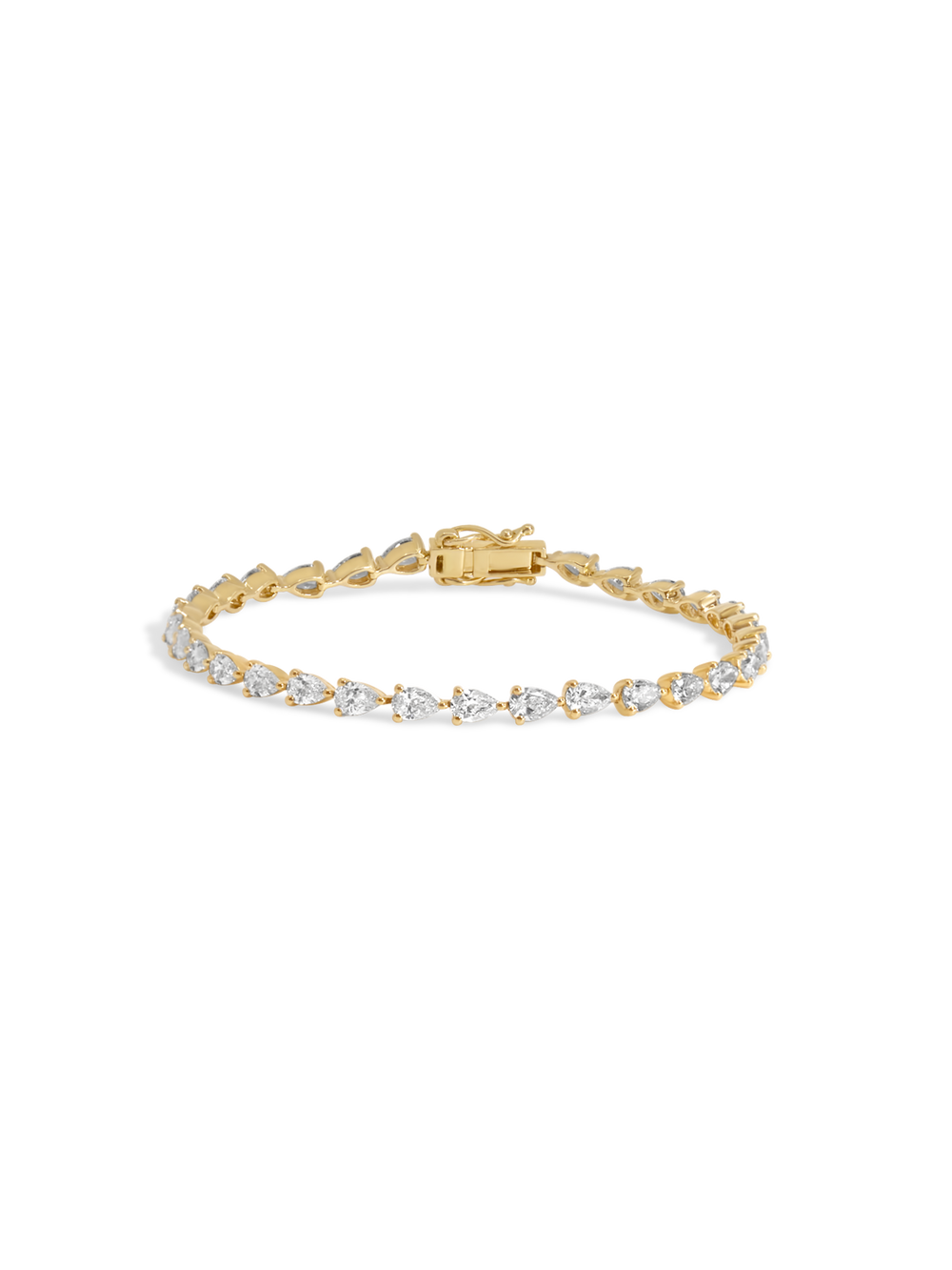 Pear East-West Bracelet - View 