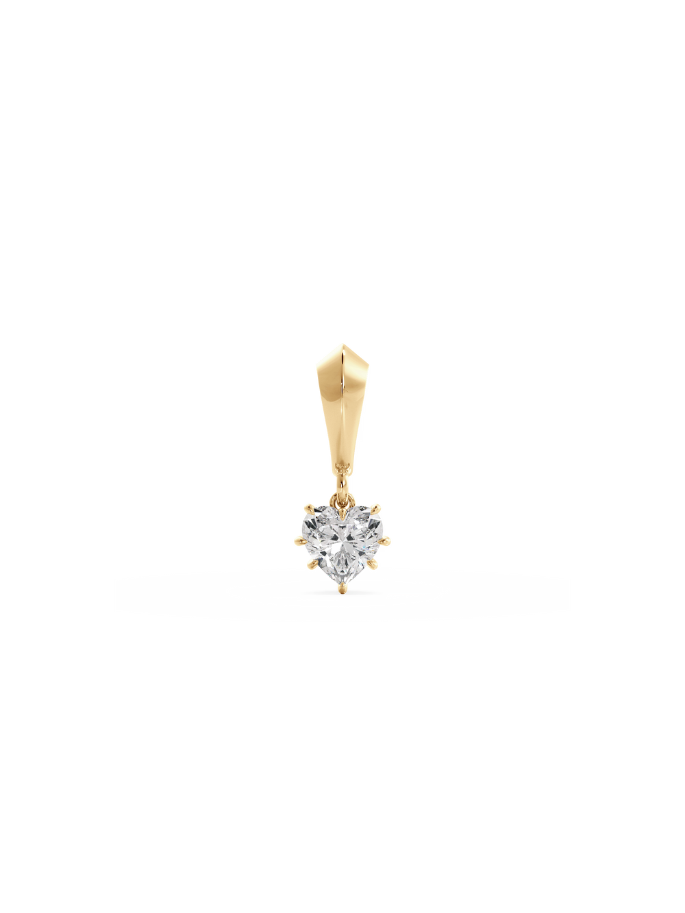 Heart Diamond Bespoke Pendant - View 