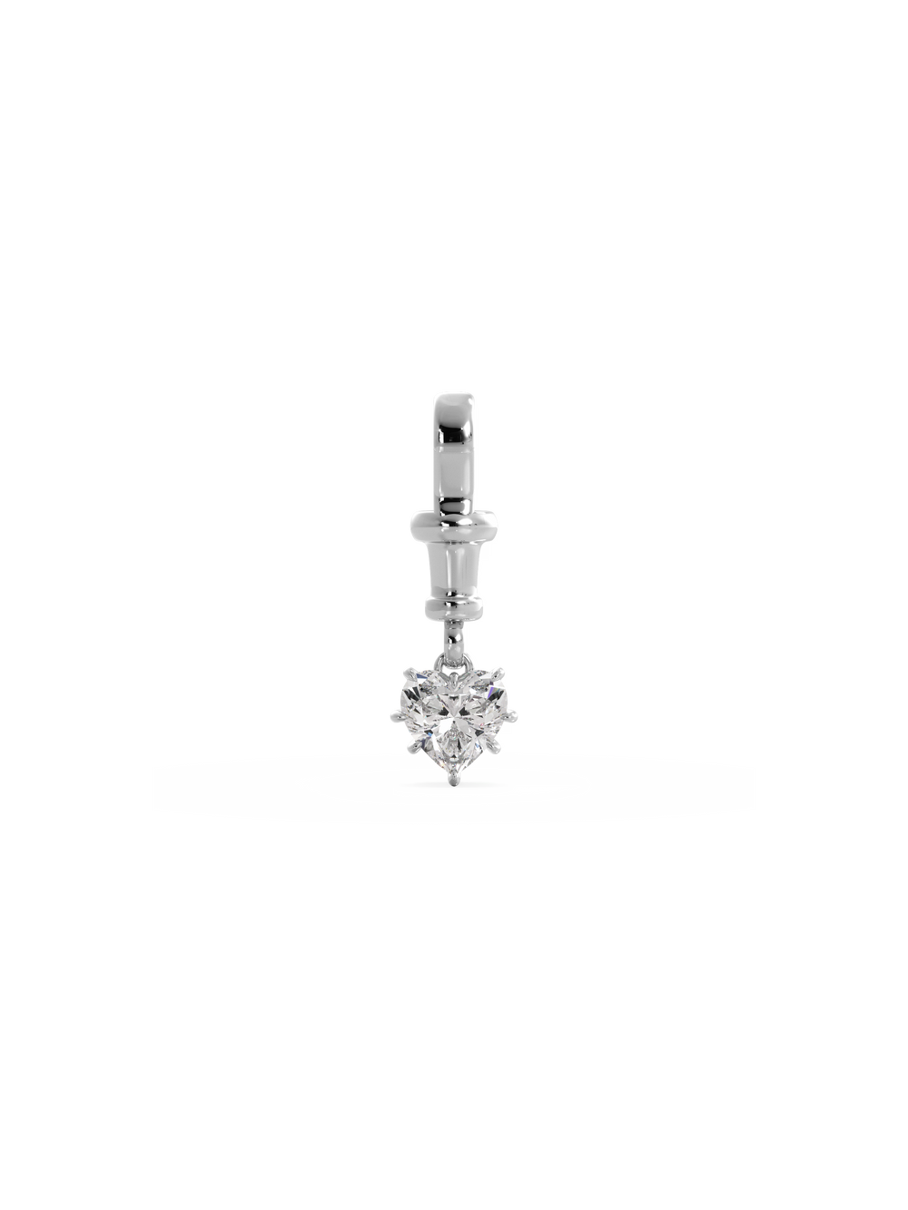 Heart Diamond Bespoke Pendant - View 