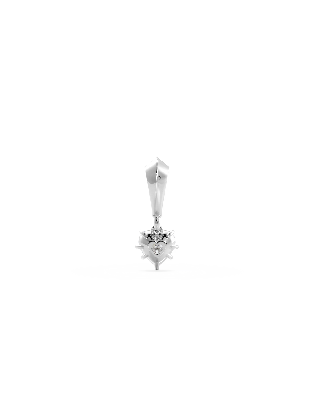 Heart Diamond Bespoke Pendant - View 