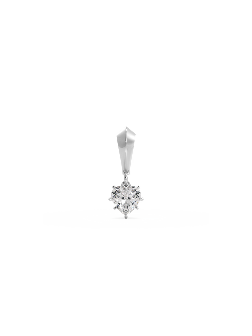 Heart Diamond Bespoke Pendant - View 