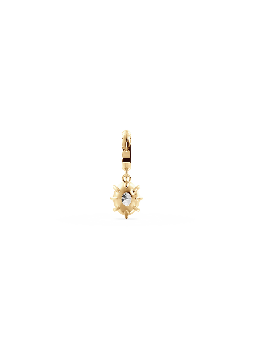 Oval Diamond Bespoke Pendant - View 