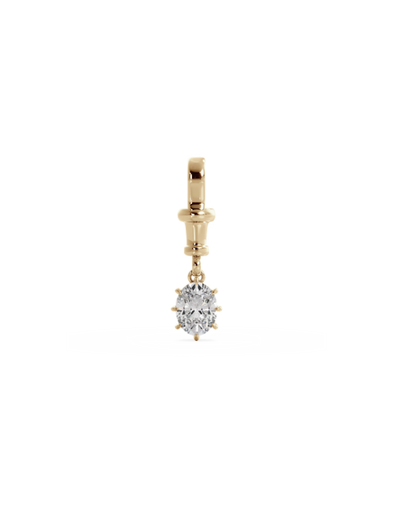 1.00ct Oval Diamond Bespoke Pendant