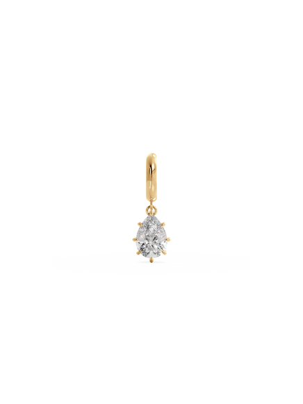 1.00ct Pear Diamond Bespoke Pendant