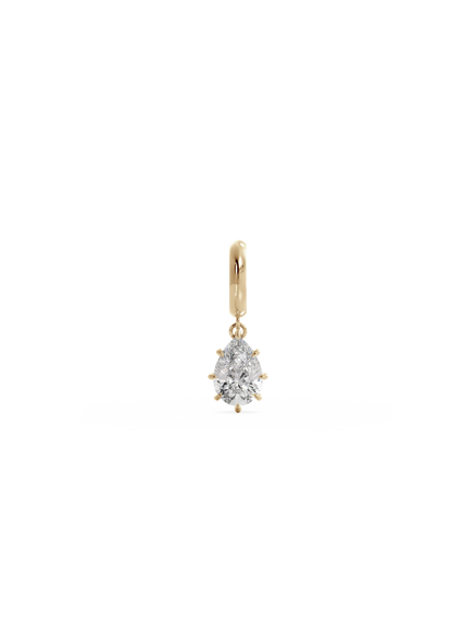 1.00ct Pear Diamond Bespoke Pendant