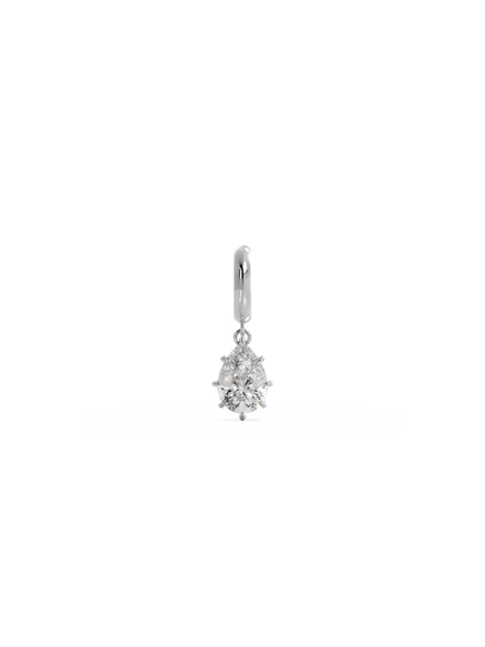 1.00ct Pear Diamond Bespoke Pendant