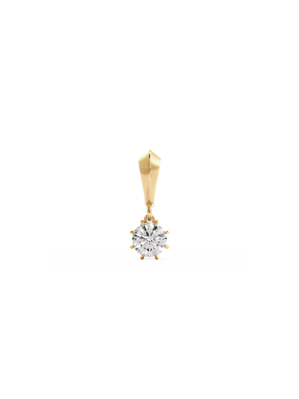 1.00ct Round Diamond Bespoke Pendant