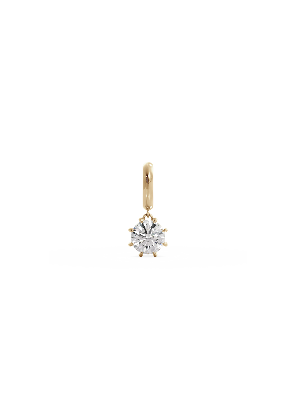 1.00ct Round Diamond Bespoke Pendant - View 