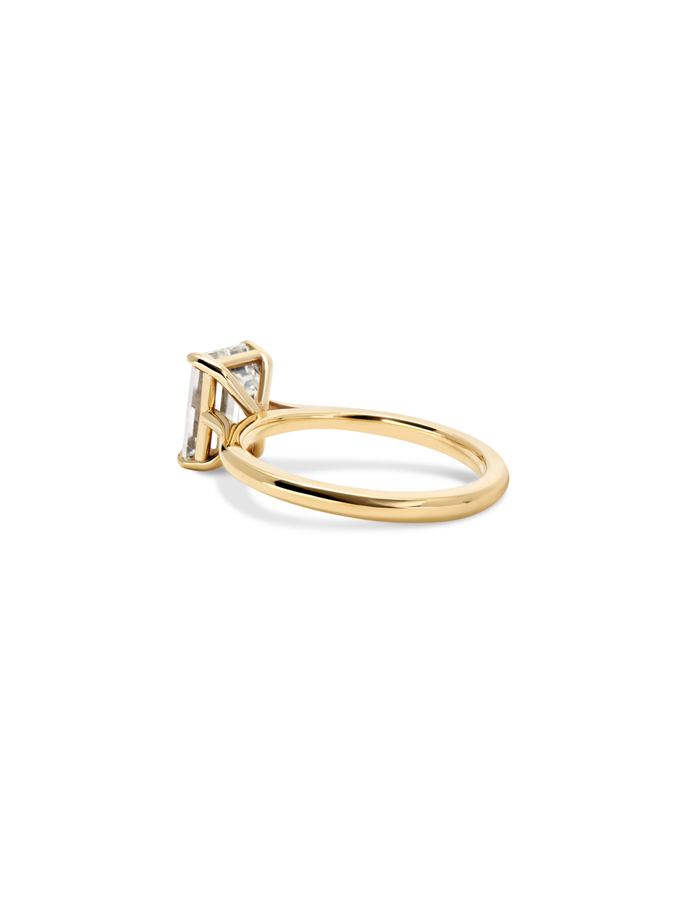 2.02ct Emerald Classic Solitaire Ring - View 