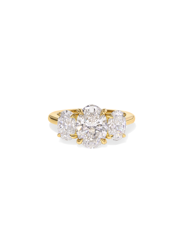 Three-Stone Engagement Rings