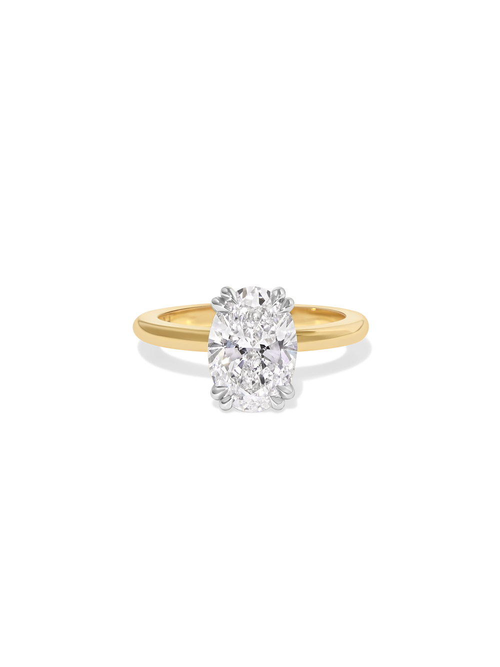 2.50ct Oval Ceremonial Solitaire Ring - View 