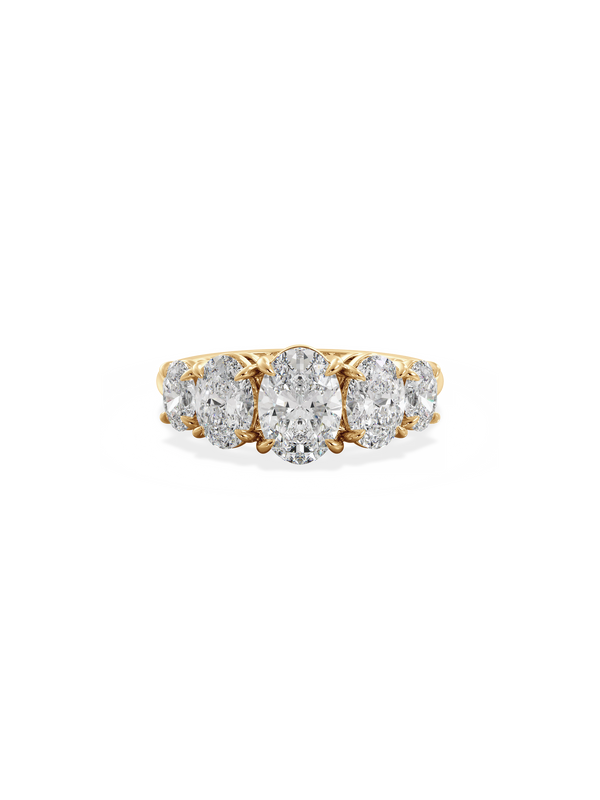 Five-Stone Engagement Rings