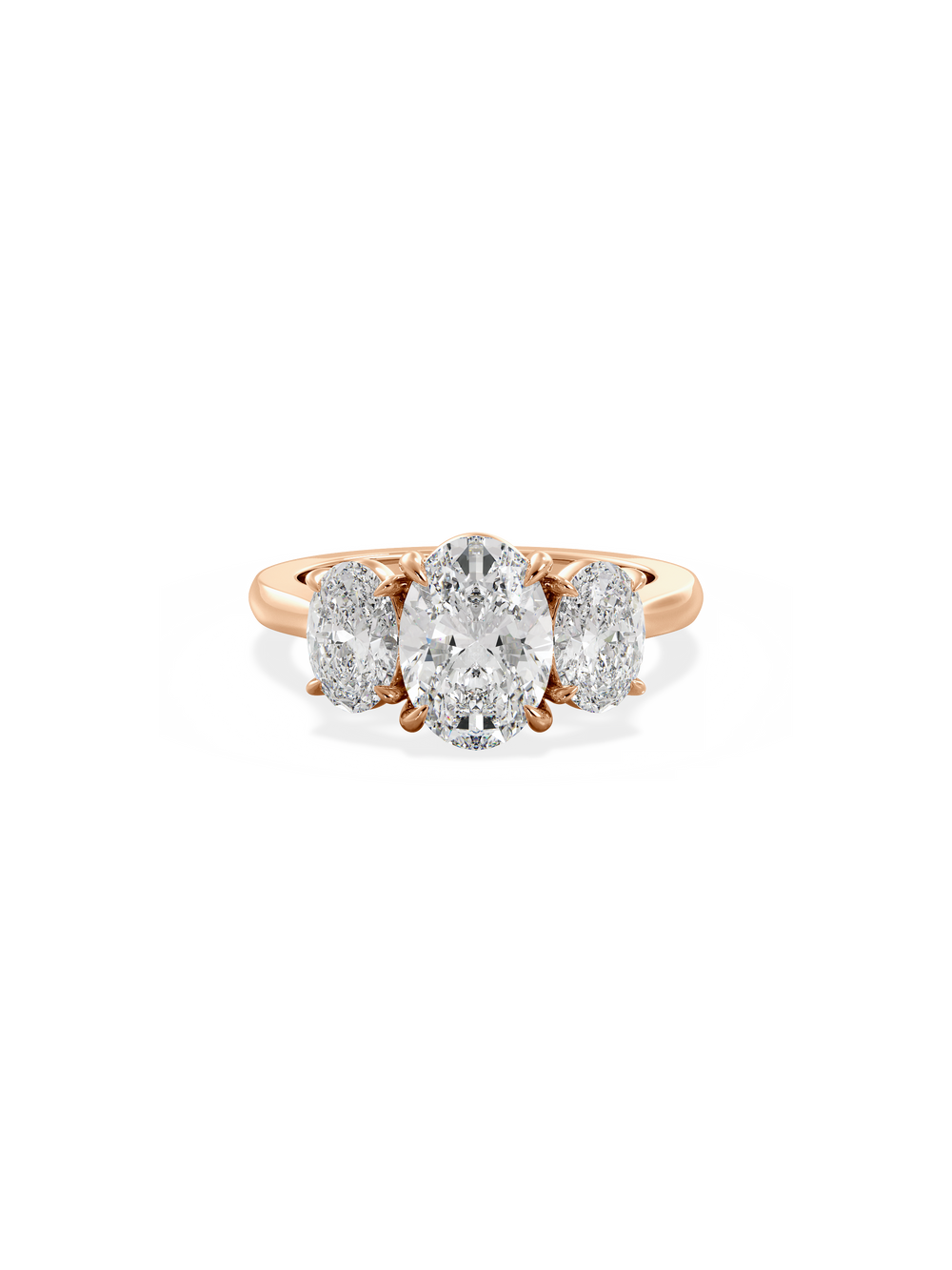 Oval Trilogy Ring - View 
