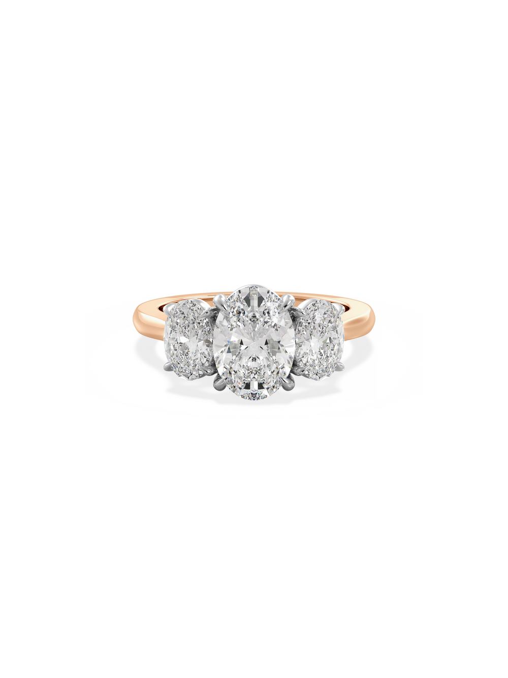 Oval Trilogy Ring - View 