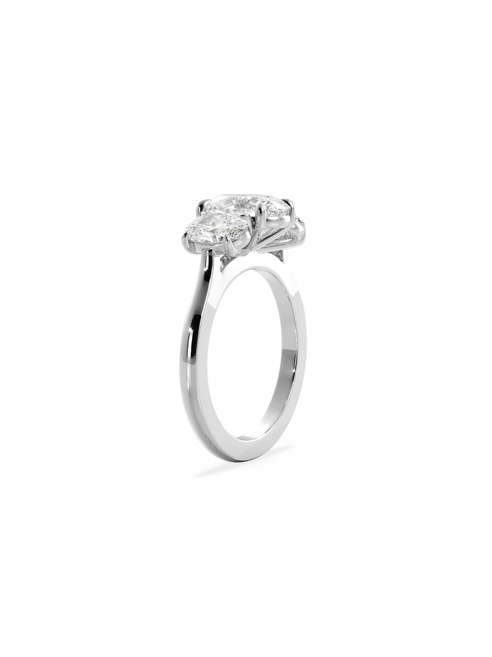 Oval Trilogy Ring - View 