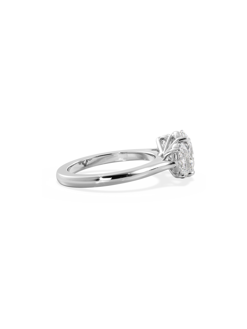 Oval Trilogy Ring - View 