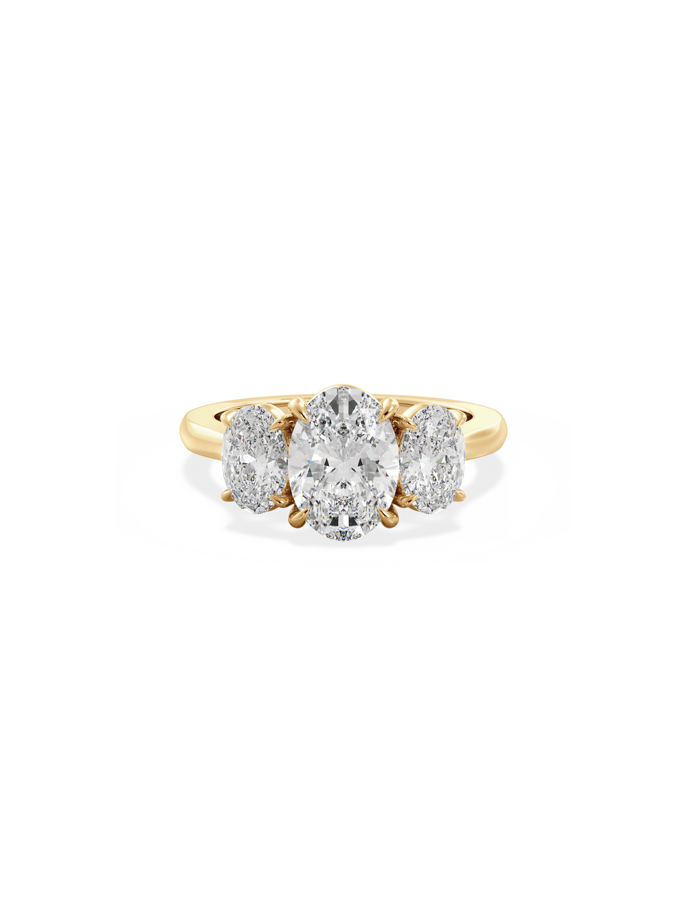 Oval Trilogy Ring - View 