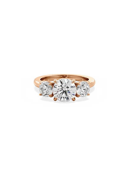 Round Trilogy Ring
