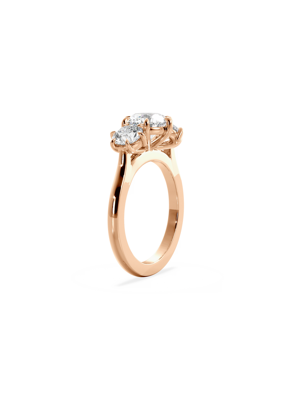 Round Trilogy Ring