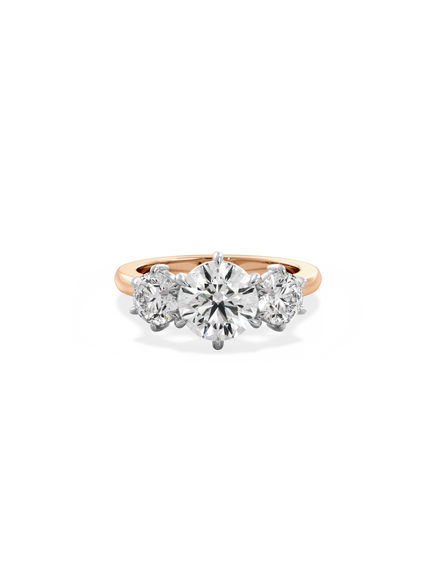 Round Trilogy Ring