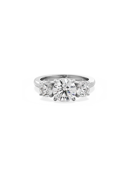 Round Trilogy Ring