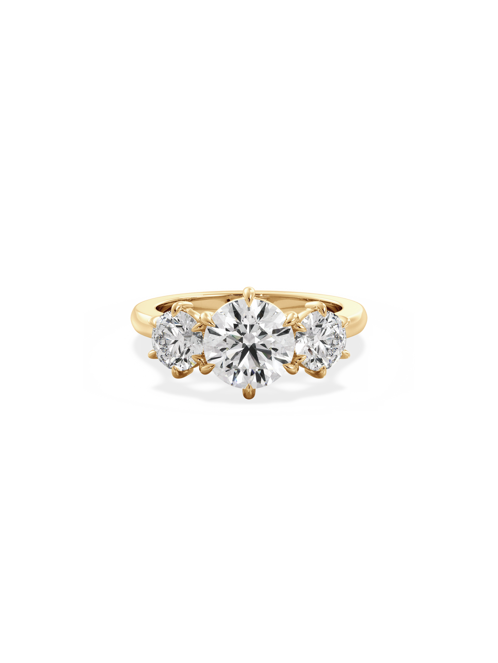 Round Trilogy Ring