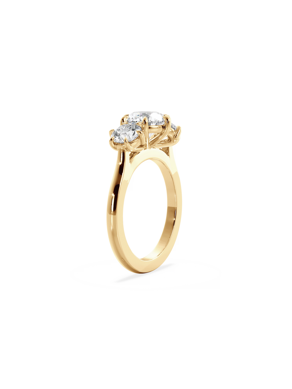 Round Trilogy Ring