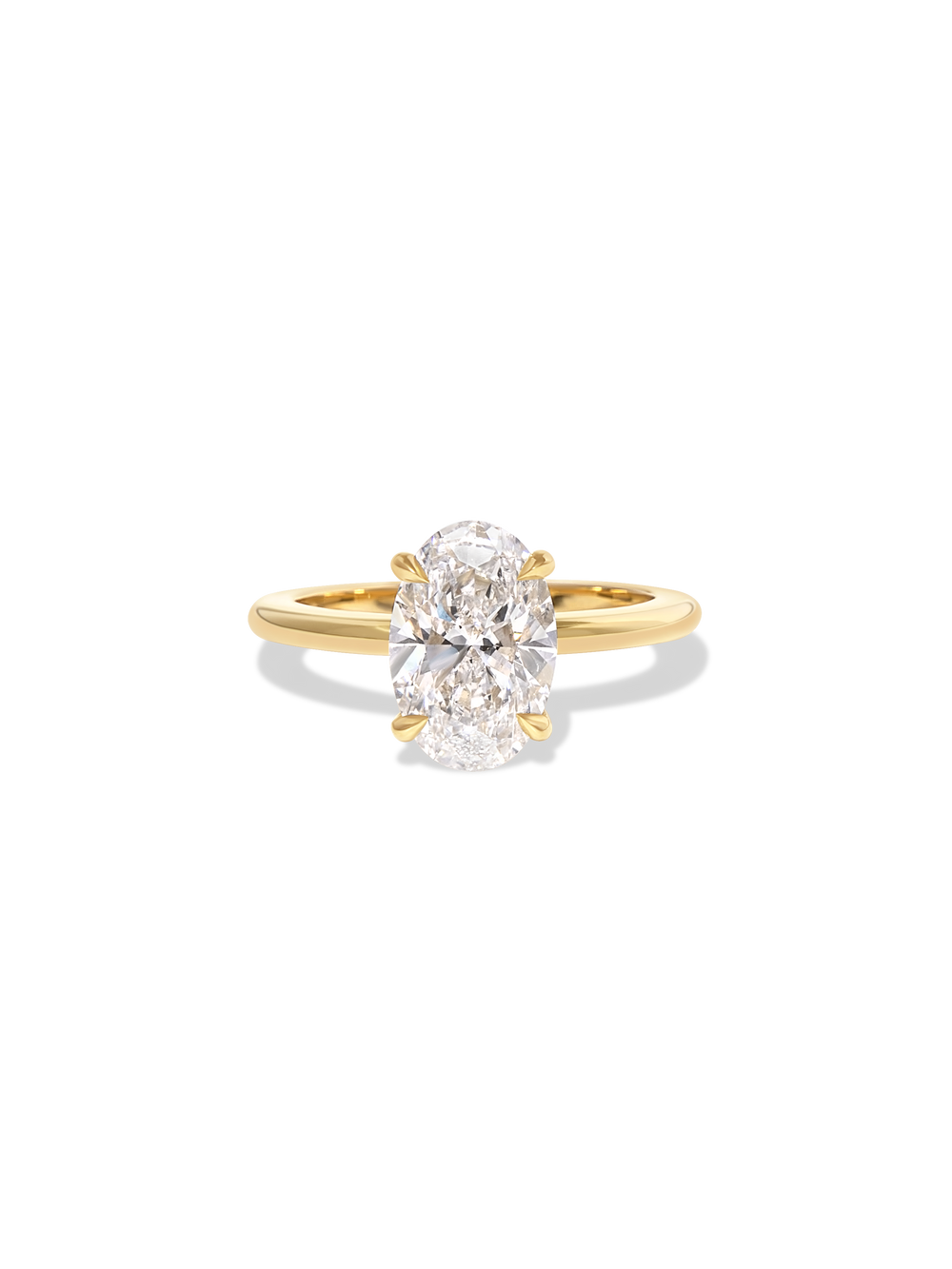 2.53ct Oval Solitaire Ring - View 