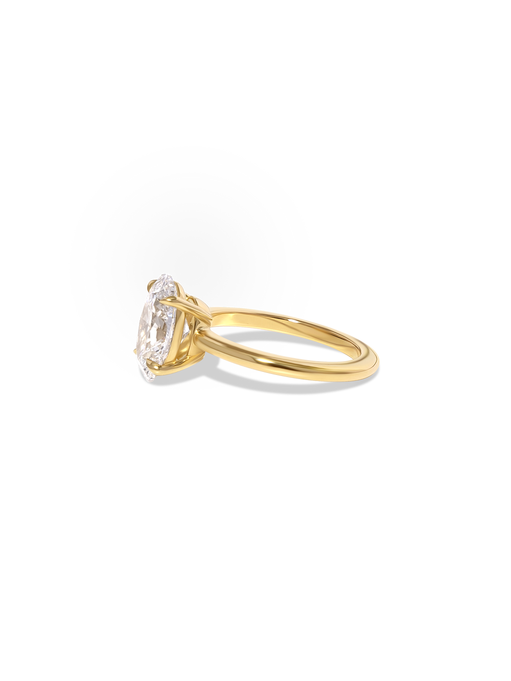 2.53ct Oval Solitaire Ring - View 