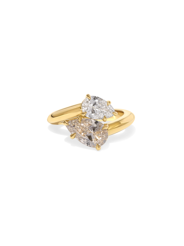 Toi et Moi Engagement Rings