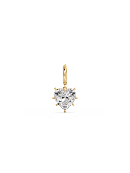 3.00ct Heart Diamond Bespoke Pendant