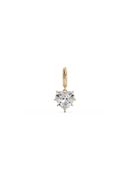 2.00ct Heart Diamond Bespoke Pendant