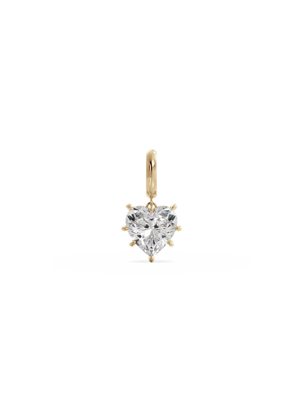 3.00ct Heart Diamond Bespoke Pendant