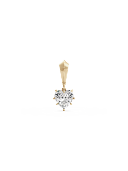 2.00ct Heart Diamond Bespoke Pendant