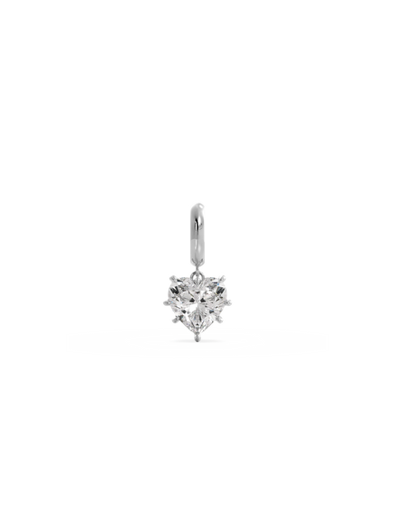 2.00ct Heart Diamond Bespoke Pendant