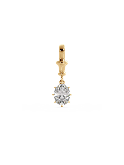 2.00ct Oval Diamond Bespoke Pendant
