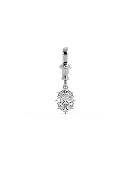 2.00ct Oval Diamond Bespoke Pendant