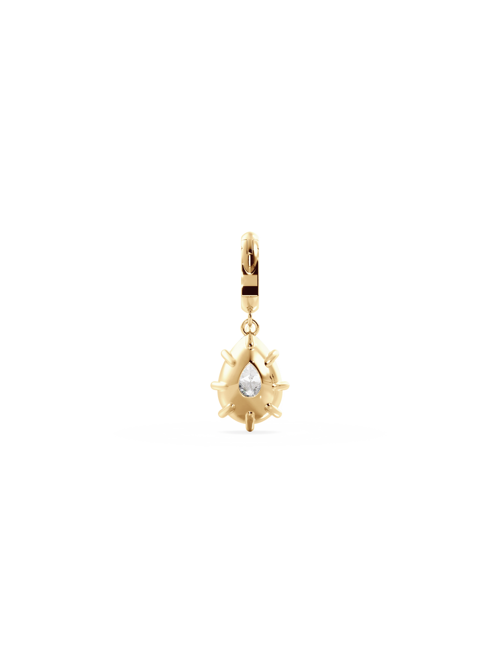 Pear Diamond Bespoke Pendant - View 