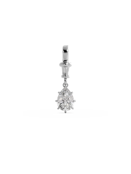 2.00ct Pear Diamond Bespoke Pendant