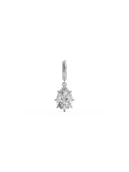2.00ct Pear Diamond Bespoke Pendant