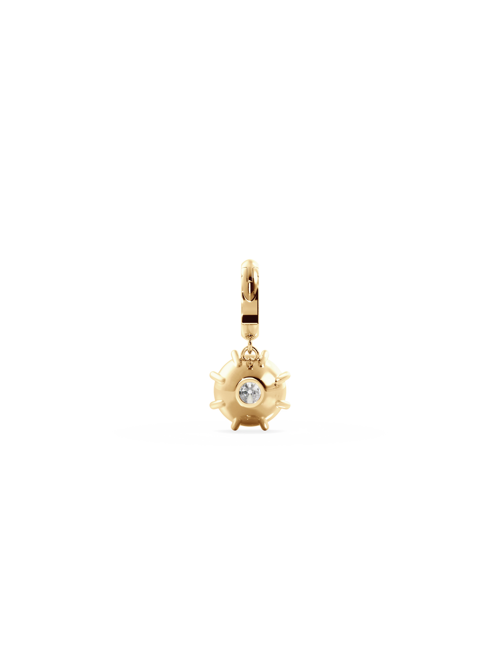Round Diamond Bespoke Pendant - View 