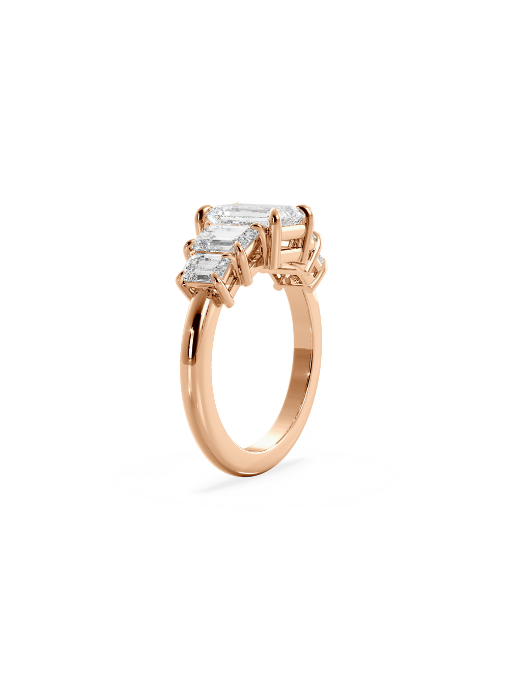 Emerald Signature Five-Stone Ring - View 