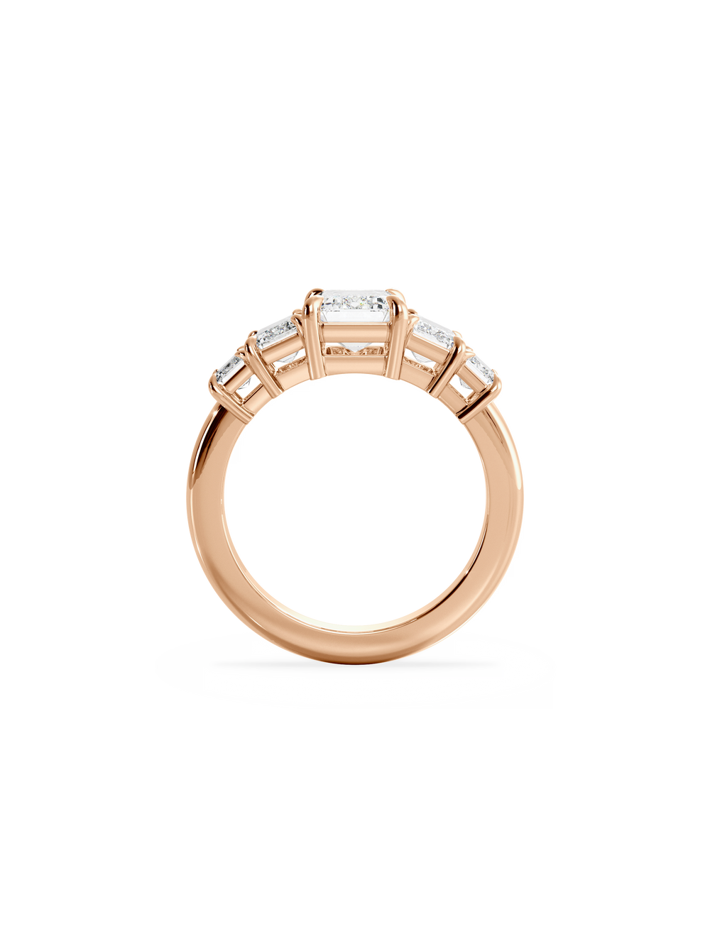 Emerald Signature Five-Stone Ring - View 