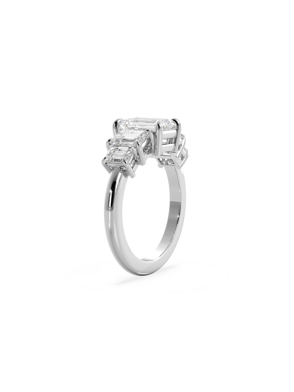 Emerald Signature Five-Stone Ring - View 