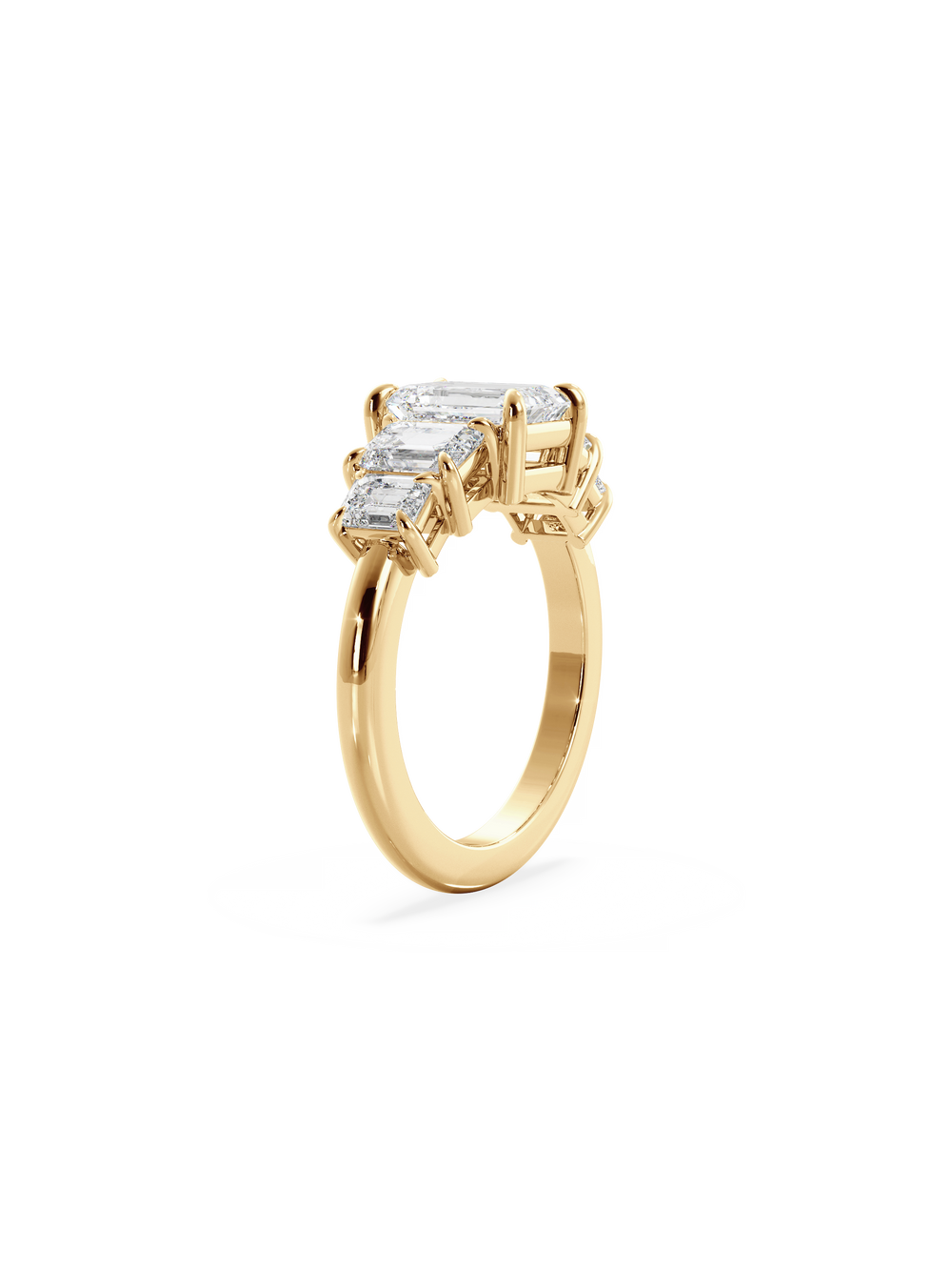 Emerald Signature Five-Stone Ring - View 